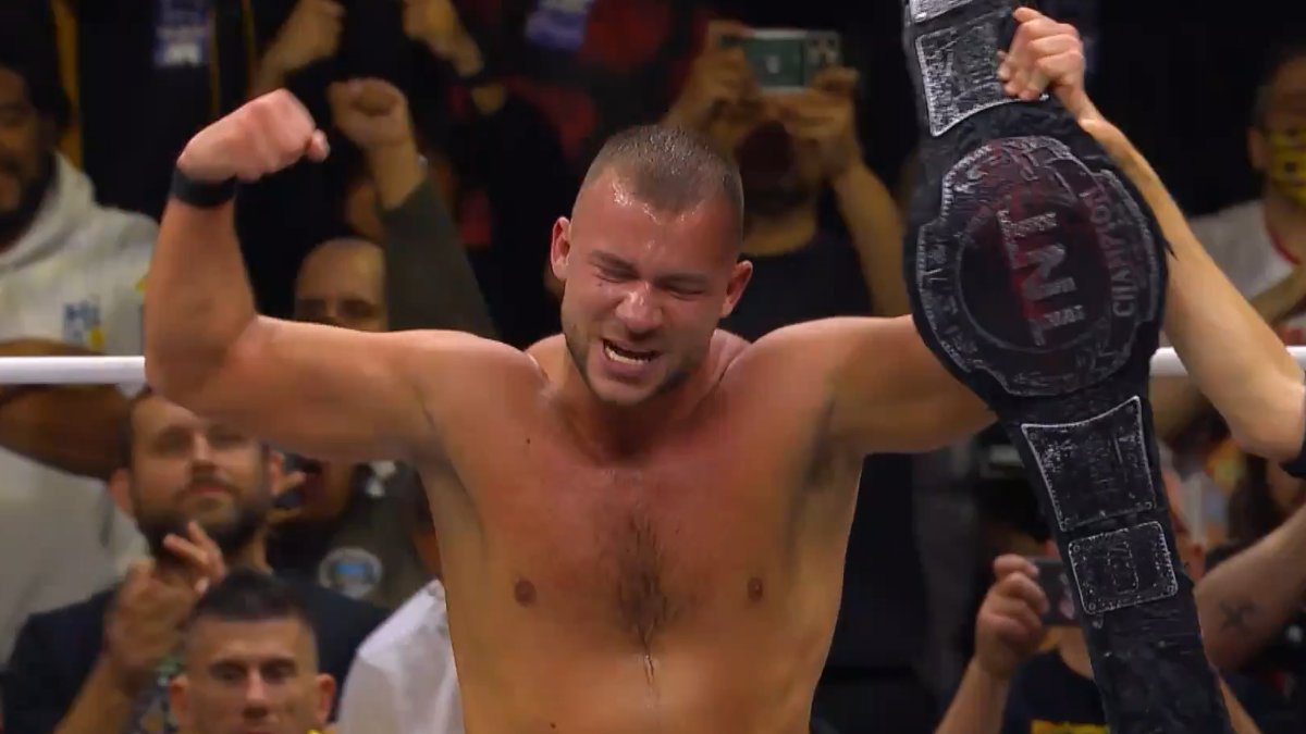 Daniel Garcia Wins AEW TNT Championship At AEW Full Gear 2024