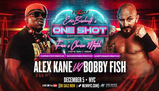 Fans Choice Match Set For MLW: Eric Bischoff’s One-Shot, TNA Wrestling News