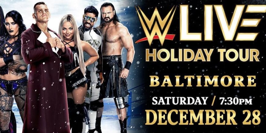 WWE Live Event Results From Baltimore, MD (12/28/24)