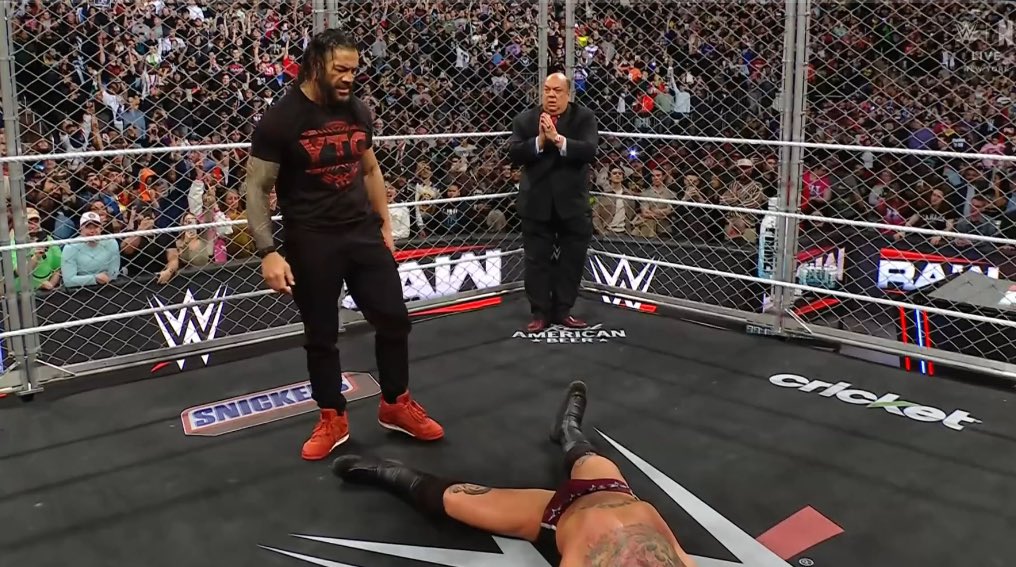 Roman Reigns Returns, Interferes In Steel Cage Match On WWE RAW